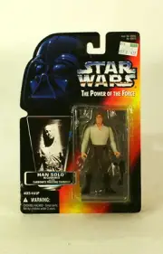 Star Wars Red Card Han Solo Carbonite MOC POTF2