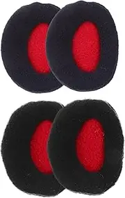 [CATIEBYE] 2 Pairs Fleece Warm Earmuffs Winter Ear Muffs for Women Men Boys and Girls Windproof Protection