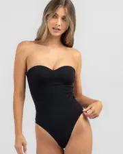 [Kaiami] Kaiami Women's Rowan One Piece Bathing Suit in Black Size 14 14 Black
