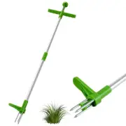 Adjustable 2-Section Weeder Tool -Weed Removal & Veggie Harvesting Garden Handle