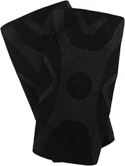 [MOBUTOFU] 1 Pair Elastic Knee Sleeves for Sports Breathable and Comfortable Leg Protectors for Running Football and Cycling Lightweight and Thermal Design for Optimal Performance and Grey
