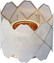 Camp Stove Windscreen - Folding Stainless Steel Stove Windshield,Windproof Camping Accessories Portable Wind Blocker for Backpacking