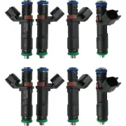 Fuel Injector Set for Ford F-Series Pickup 2005-2007, Set of 8 Replacement