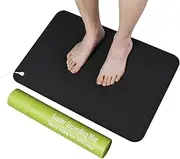 Grounding Mat 24"x16", Non-Slip Rubber Bottom Grounding Pad Earth Mat, Earth Connected Therapy