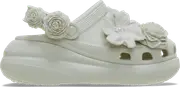 Crocs Crush Bouquet Clog; Linen, W8/M6
