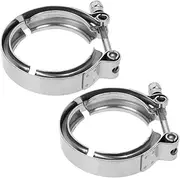 GANAZONO 2pcs Vehicle Exhaust Hanger Clamps Motorcycle Exhaust Hanger Bikes Pipe Clamp Auto Maintenance Bracket Auto Pipe Bracket Motorcycle Brake Bleeder Kit Silver Stainless Steel