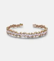 [Suzanne Kalan] Suzanne Kalan Shimmer Audrey 18kt gold bangle with diamonds One Size gold