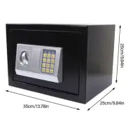 Digital Safe Box with Password and Key Multifunctional Home Security Cabinet