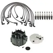 ACDelco Ignition Kit Distributor Rotor Cap Wire Spark Plugs for C10 K10 K20 V8