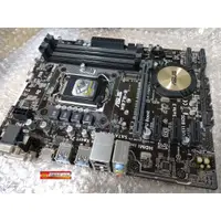 在飛比找蝦皮購物優惠-華碩 H97M-E 1150腳位 Intel H97晶片 4