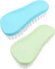 MOBUTOFU 2pcs Soft Bristle Laundry Cleaning Brush Brush Plastic