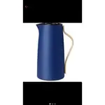 家樂福換購 全新品 STELTON 真空保溫咖啡壺 1.2公升 星空藍