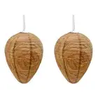 2Pcs Wasp Nest Decoy Beehive Wasp Wasp Hornet Spiral Cloth 6087