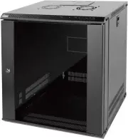 12RU Wall Mount Network Cabinet Data Server Rack Enclosure with Lockable Glass