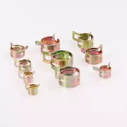10pcs Clamps 4-46mm Steel Pipe Choose Fuel Spring Clip Vacuum Silicon Autos Hose