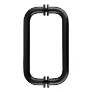 CRL BM8X80RB Oil Rubbed Bronze 8" BM Series Tubular Back-to-Back Pull Handle