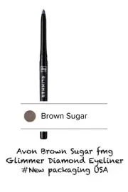 Avon Brown Sugar fmg Glimmerstick Diamond Eyeliner #New packaging USA