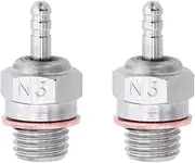 2PCS Glow Plugs Hot Spark Engine Replacement Accessories for Nitro Truck Replace OS RC Car 70117 N3
