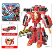 Robot V GD Leon Rover Leo Kaiser Transform Robot Vehicle Sports Car Toy In Box 1
