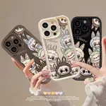 MONSTERS POPMART LABU MACARONS 外殼適用於 IPHONE 15 7 8 PLUS X XS