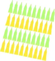 Yardwe Vivid Mini Chess Pieces 40pcs Board Game Building Parts Replacement Pieces for Chess Games