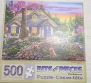 PUZZLE BITS & PIECES 500 PIECES 18" x 24" / New Assorted Only One Puzzle