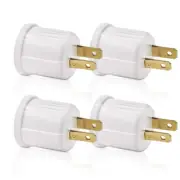 Outlet to Socket Adapter Plug-in Light Socket Convert Outlet to Light Bulb So...