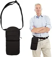 Urine Drainage Bag Holder, Catheter Bag Covers with Adjustable Waist Strap & Catheter Pipe Cover, Nephrostomy Drainage Bag Cover