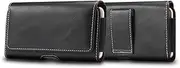 Phone Holsters 6.1 inch Universal Phone Holster Compatible with iPhone 15/14/13/12/11 Pro,XR,Premium Leather Belt Loop Phone Pouch Case Compatible with Galaxy S24,S23,S22,S20 5G,s10e Protective Case(A
