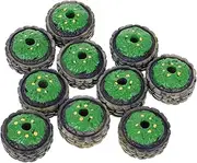 Vaguelly Miniature Tree Base for Diorama Scale Model 10pcs Mini Parterre Photo Prop Landscape Flower Bed