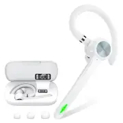 Bluetooth Headset, Wireless Bluetooth Earpiece with 500mAh Charging Case 72 H...