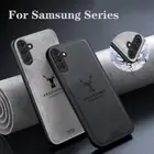 For Samsung Galaxy S25 S24 FE S23 S22 Ultra S21 A56 A15 PC ShockProof Case Cover