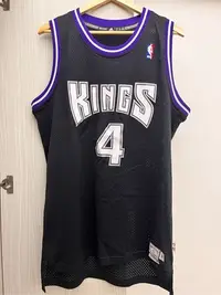 在飛比找Yahoo!奇摩拍賣優惠-NBA 復古國王球衣 Webber M號