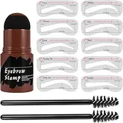 Eyebrow Forming Stencils - Reusable Eyebrow Stencils, Precision Grooming Tools | Effortlessly Achieve consistent eyebrow shapes with 10 stencils, suitable for the use of the h