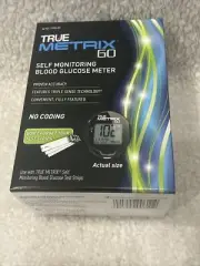 TRUE METRIX Go Self-Monitoring Blood Glucose Meter. New/ Sealed - Exp 01/2027