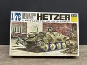 Vintage Fujimi Hetzer German Tank Destroyer 1/76 Scale Model Kit New & Sealed