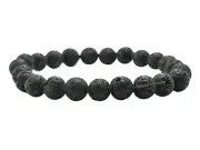Lava Stone Bracelet - Stretchable