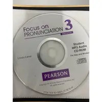 在飛比找蝦皮購物優惠-Focus on pronunciation 3 光碟 CD