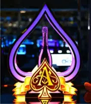 Ace of spades champagne SHOW VIP
