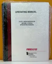 Telecommunications Tech. Model 4144A T1/FT1 Data Interface Operating Manual.