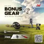 Minelab Manticore Metal Detector - TRAINING BUNDLE