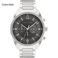 在飛比找PChome24h購物優惠-Calvin Klein 都會雅士時尚計時錶/灰/45mm/