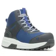Bates E09262 Men's Jumpstart Mid Energybound Carbon Safety Toe Blue Work Shoes