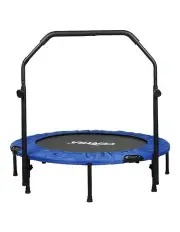 [Centra] 48 Mini Folding Fitness Trampoline Rebounder in Blue