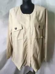 AUTOGRAPH FAWN NATURAL WONDERS ZIPPER JACKET-SIZE 26 NEW STOCK JUST IN