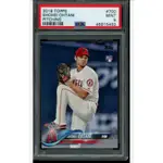 MLB 球卡 OHTANI 大谷翔平 PSA9 2018 TOPPS RC 白衣投手 非PANINI TOPPS BGS