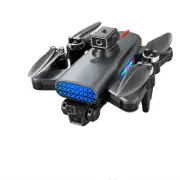 4K GPS Drone HD Camera RC Quadcopter Auto Return Brushless Motor Aerial Photography 360 Degree Obstacle Avoidance Black Remote Control Flight Gadget