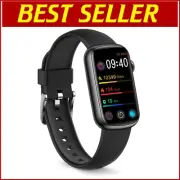 Stylish Slim Fitness Tracker with Heart Rate, Blood Oxygen & Waterproof Design