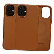 Compatible with iPhone 16 Plus Leather Case|Full Grain Genuine 16 plus Brown