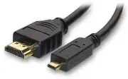 OP DLUX 15ft micro HDMI camera to TV cable fo Leica CLUX D-LUX Typ 109 Q Typ 116